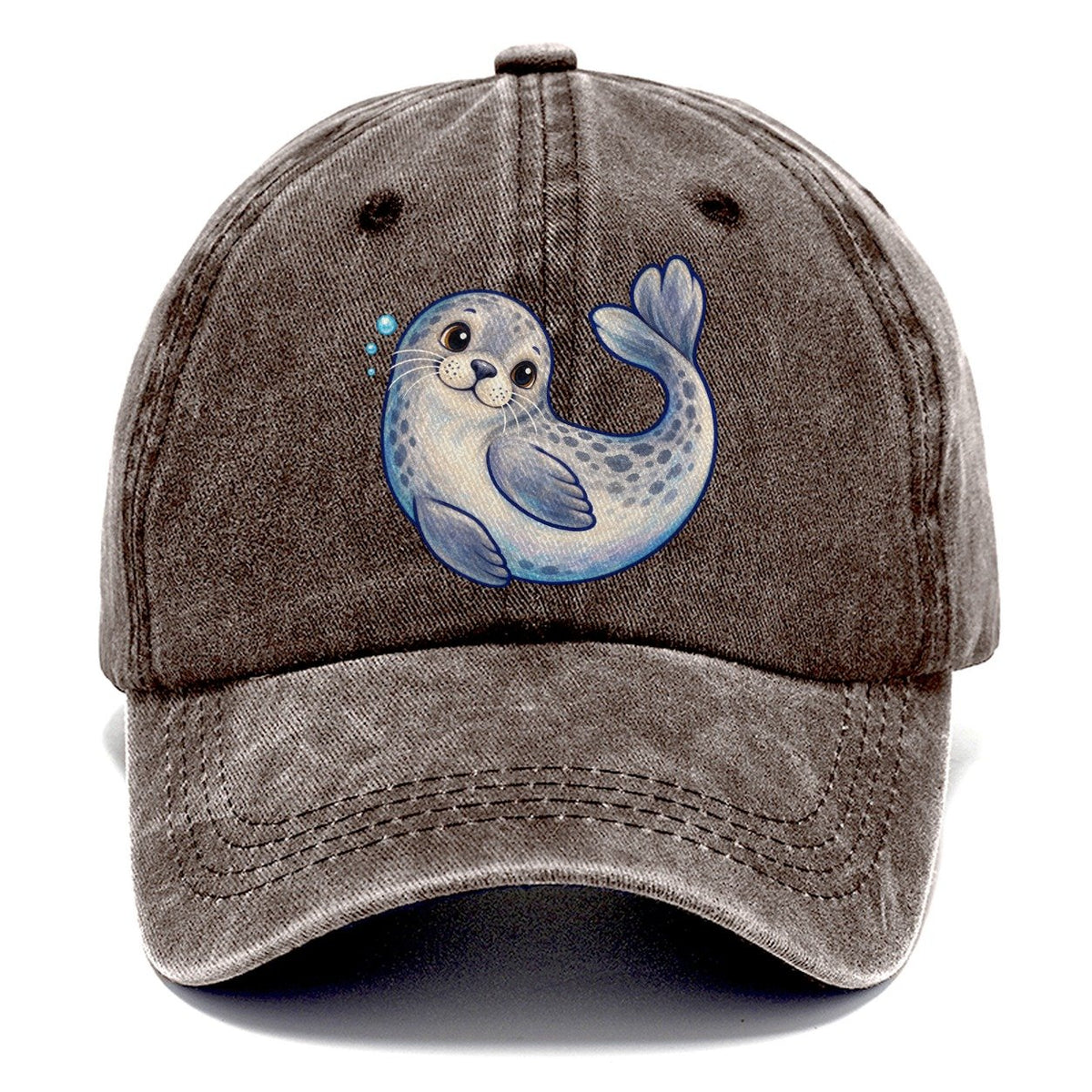 Seal Side Roll Sea Sprite Classic Cap – Brown