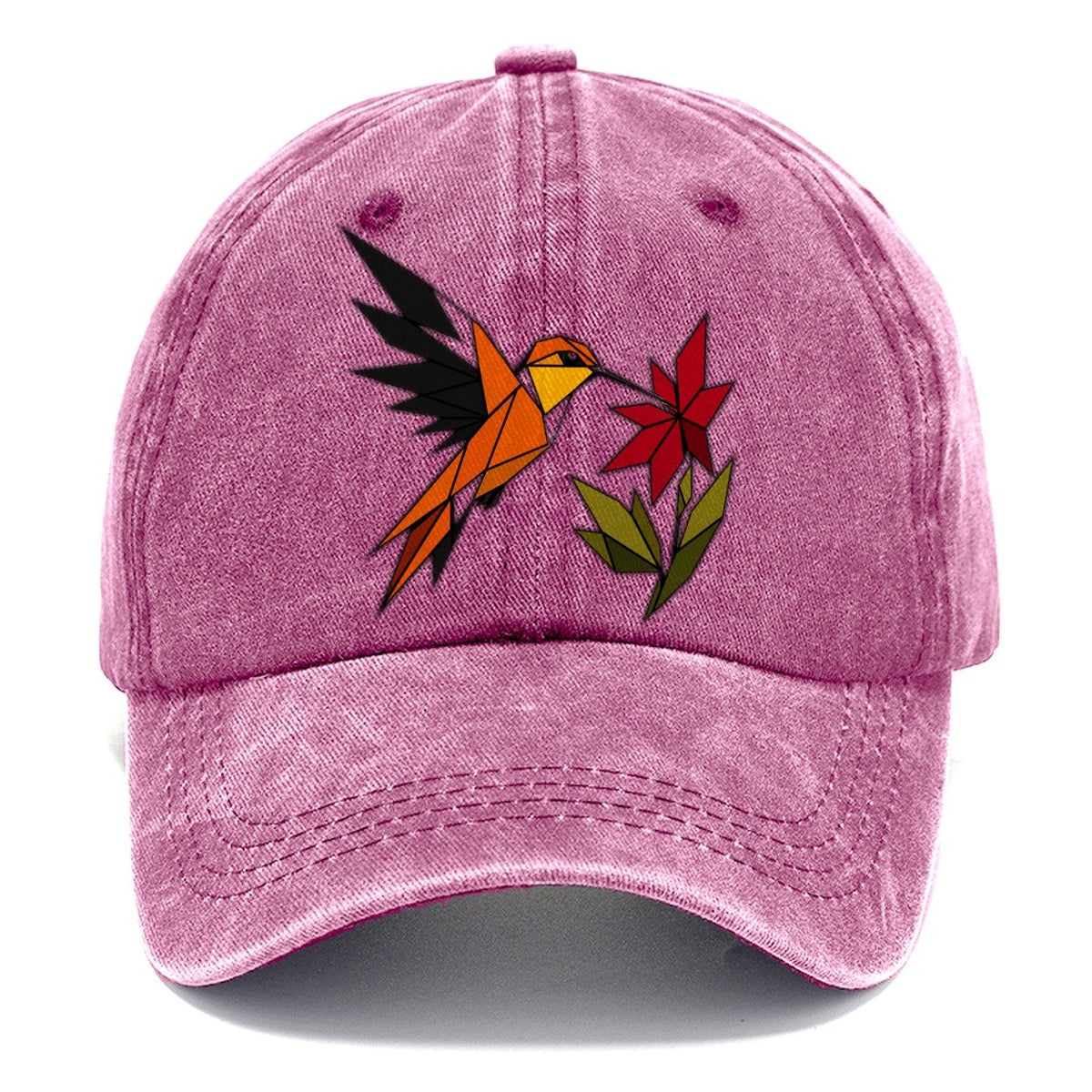 Hummingbird Hover Classic Cap – Dusty Rose