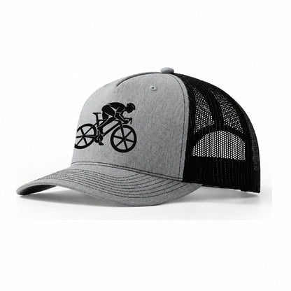 Breakaway Sprinter Cycling Life Trucker Hat – Sport Grey Black