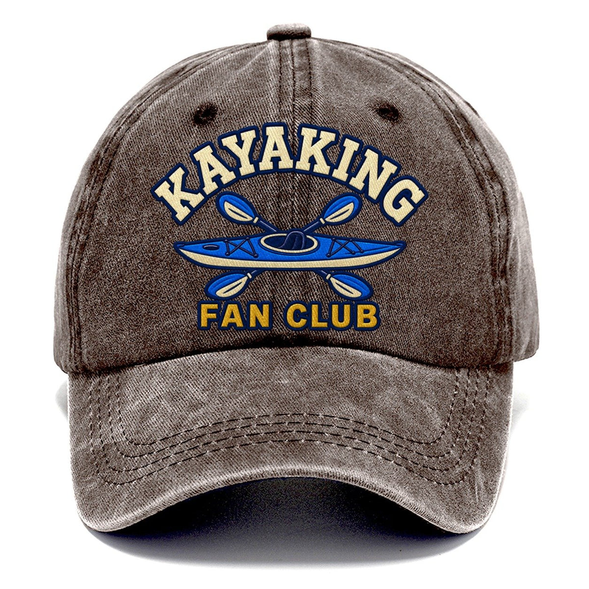 Kayaking Fan Club Classic Cap – Brown