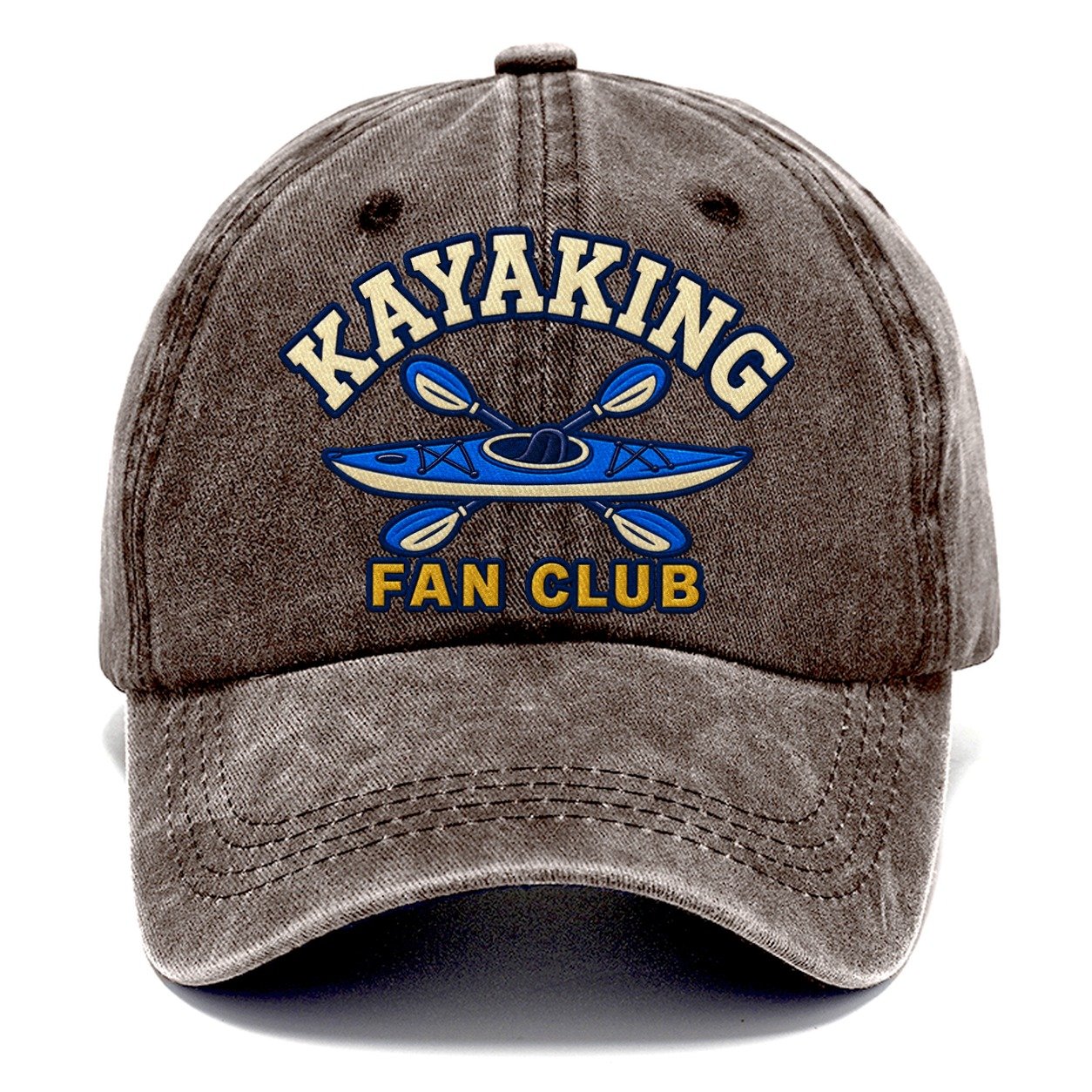 Kayaking Fan Club Classic Cap – Brown