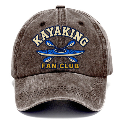 Kayaking Fan Club Classic Cap – Brown