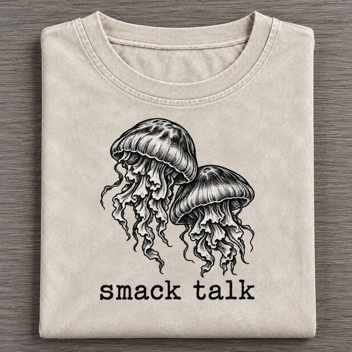 Smack Talk Collective Nouns Vintage T-shirt – Off White