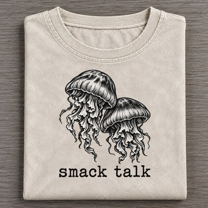 Smack Talk Collective Nouns Vintage T-shirt – Off White