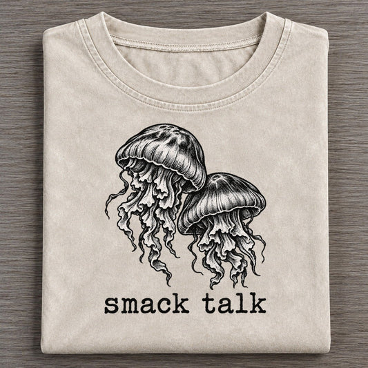 Smack Talk Collective Nouns Vintage T-shirt – Off White