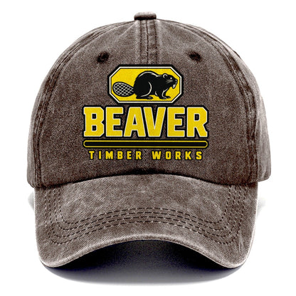 Beaver Timber Works Heavy Duty Classic Cap – Brown