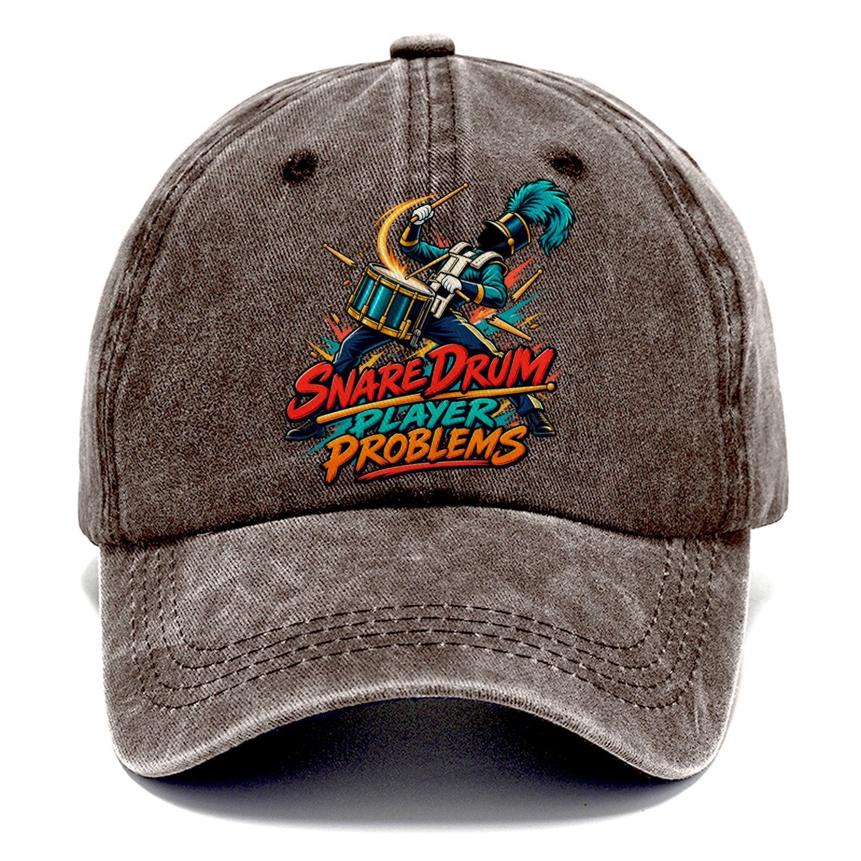 Snare Drum Player Problems Music Instruments Classic Cap – Brown