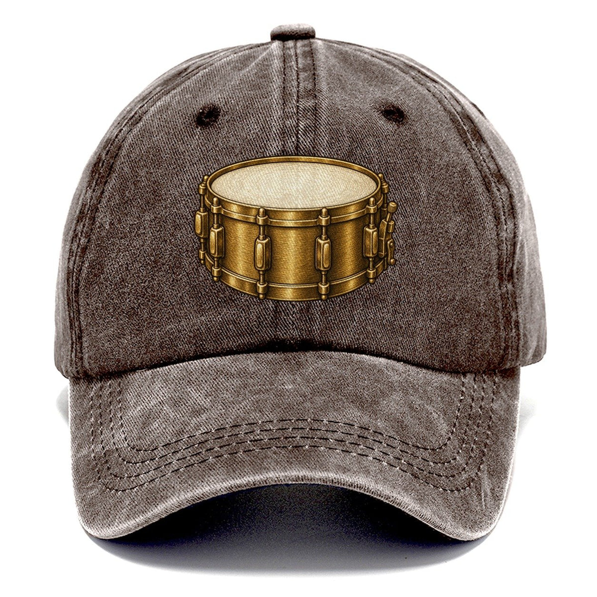 Vintage Snare Drum Fan Favorites Classic Cap – Brown