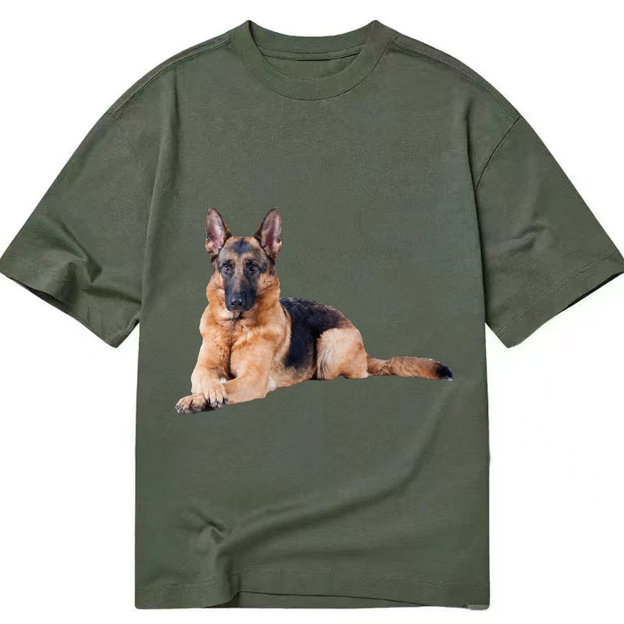 German Shepherd Chatgpt V1 Classic T-shirt – Army Green
