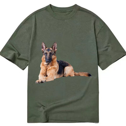 German Shepherd Chatgpt V1 Classic T-shirt – Army Green