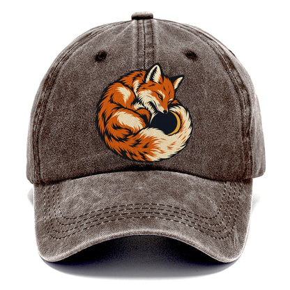 Fox Eclipse Tail Sundown Familiars Classic Cap – Brown