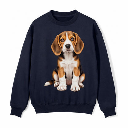 The Classic Hat For Explorers And Travelers Fleece Sweatshirt – Navy Blue