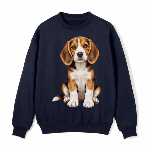 The Classic Hat For Explorers And Travelers Fleece Sweatshirt – Navy Blue