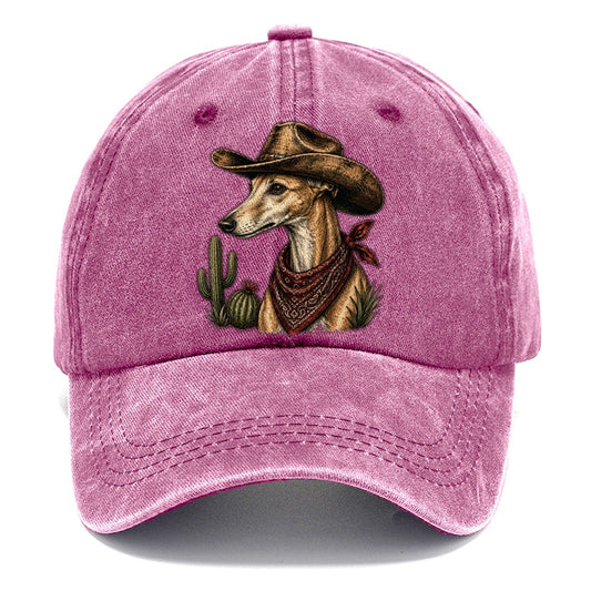 Western Fawn Whippet Classic Cap – Dusty Rose