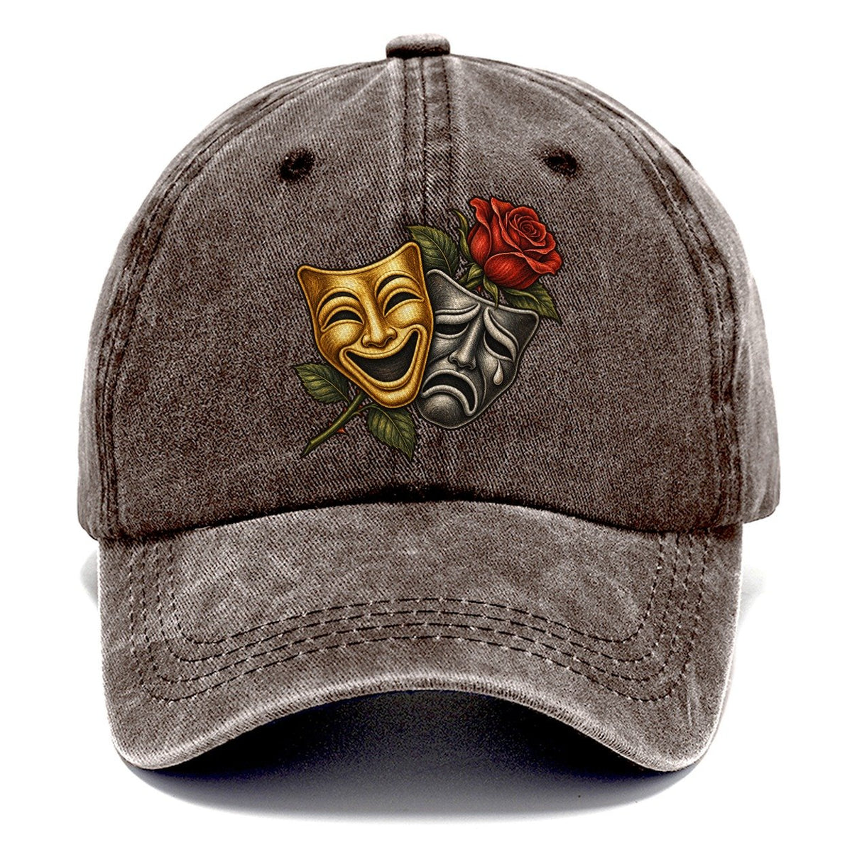 Masks With Rose Fan Favorites Classic Cap – Brown