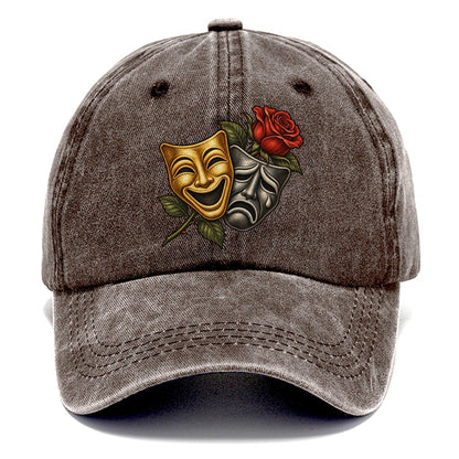 Masks With Rose Fan Favorites Classic Cap – Brown