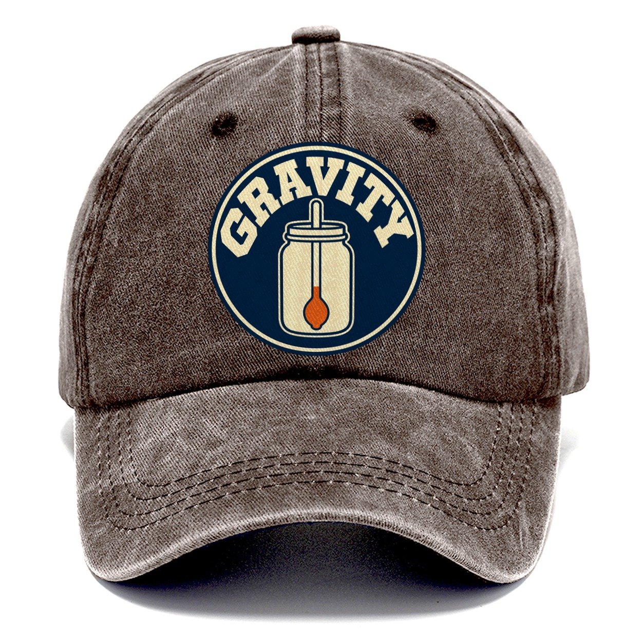 Gravity Reading Classic Cap – Brown