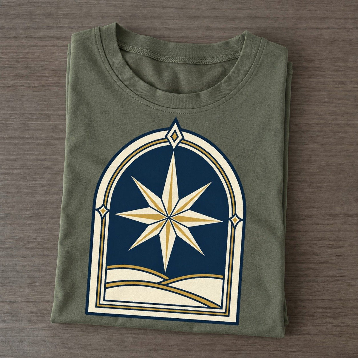 Polaris Window Quiet Wards Heritage Classic T-shirt – Army Green