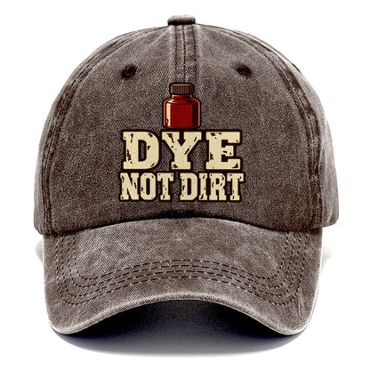 Dye Not Dirt Leathercraft Classic Cap – Brown