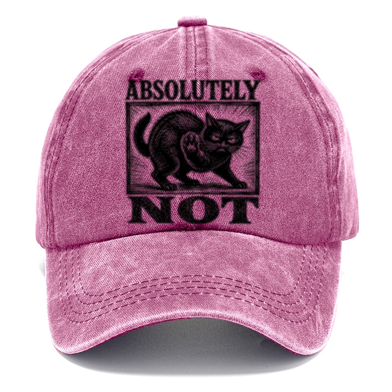 Absolutely Not Classic Cap – Dusty Rose