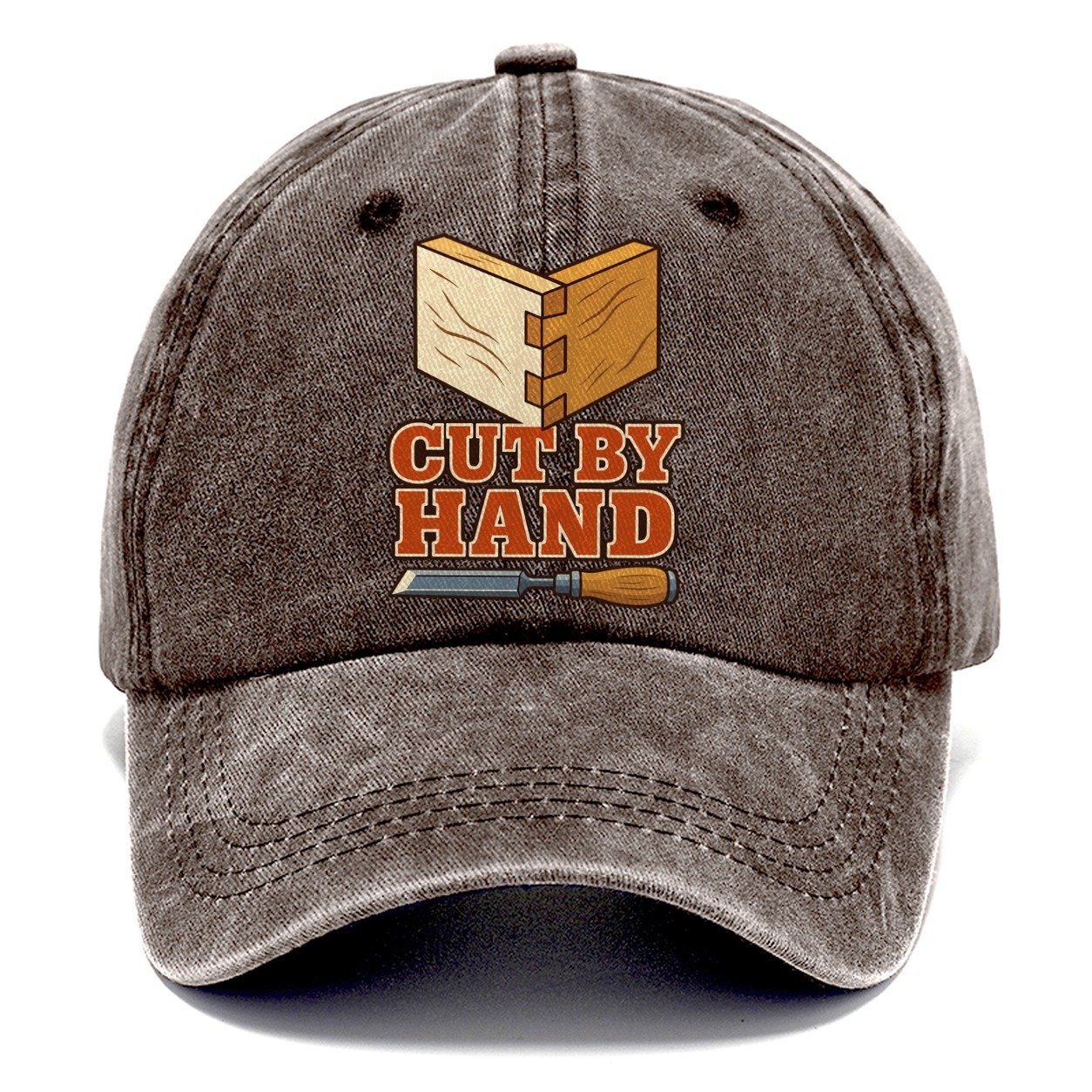 Cut By Hand Woodworking Classic Cap – Brown