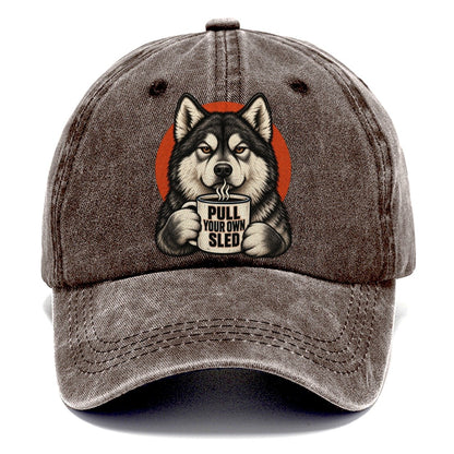 Alaskan Malamute Mug Truths Dog Mug Truths Classic Cap – Brown