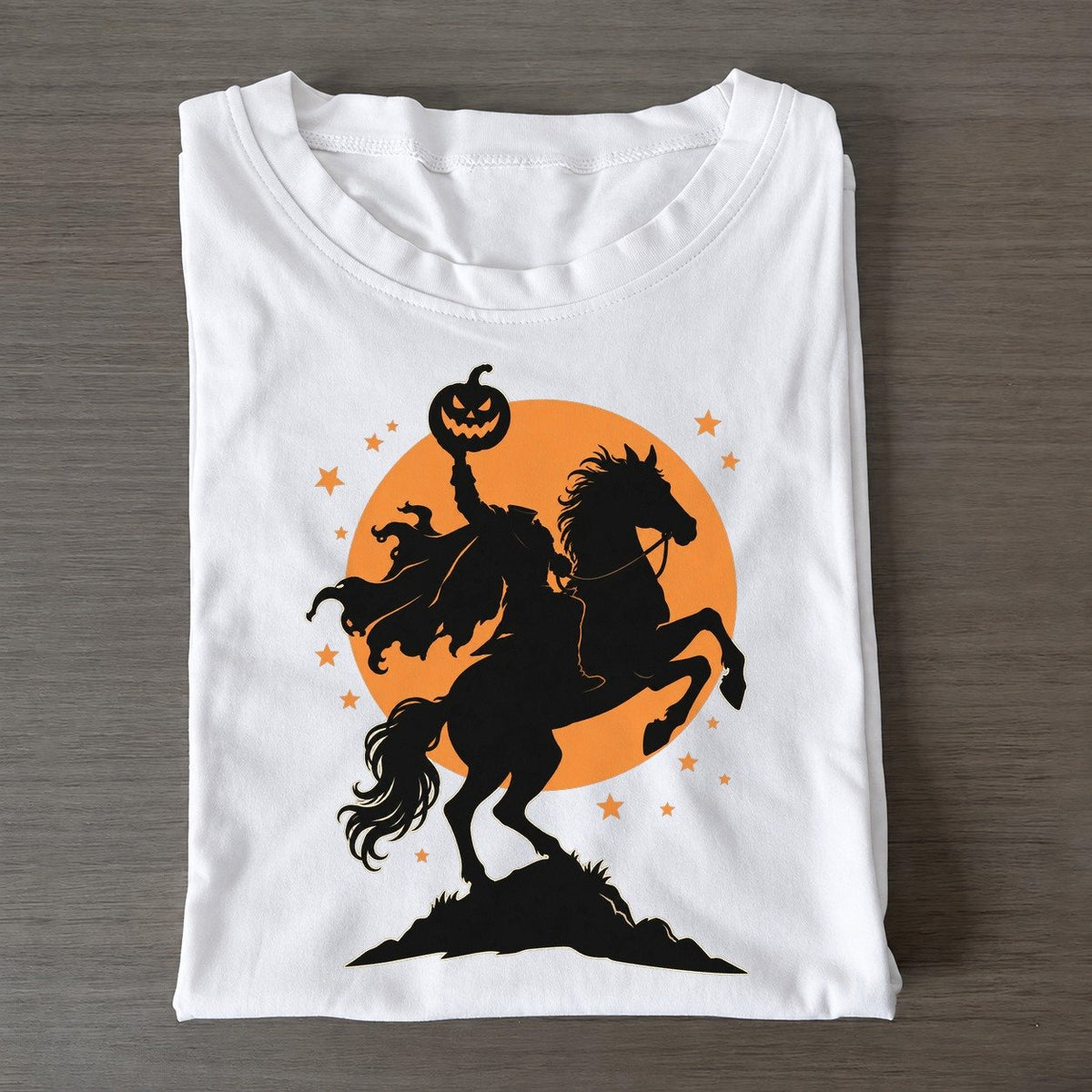Headless Rider Full Moon Classic T-shirt – White