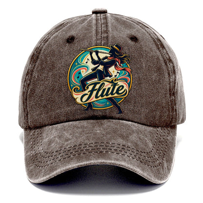 Flute Crest Music Instruments Classic Cap – Brown