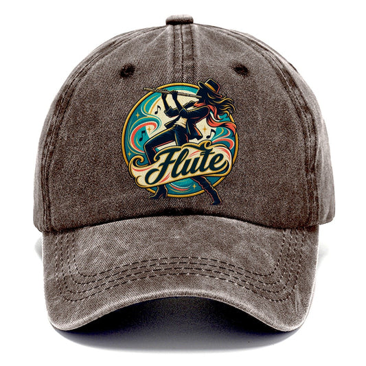 Flute Crest Music Instruments Classic Cap – Brown