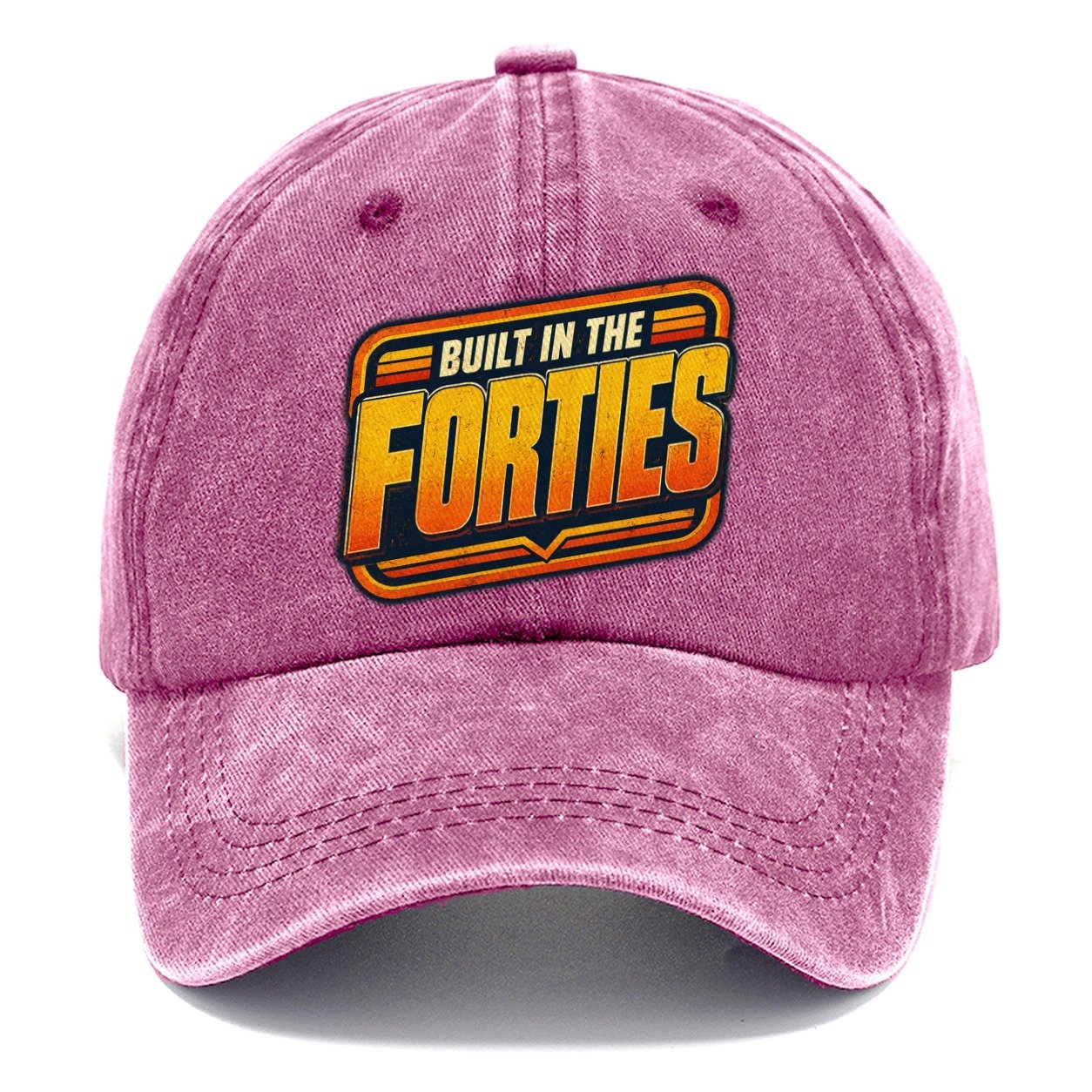 Built In The Forties Classic Cap – Dusty Rose