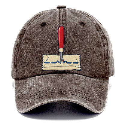 Seam Ripper Study Sewing And Quilting Classic Cap – Brown
