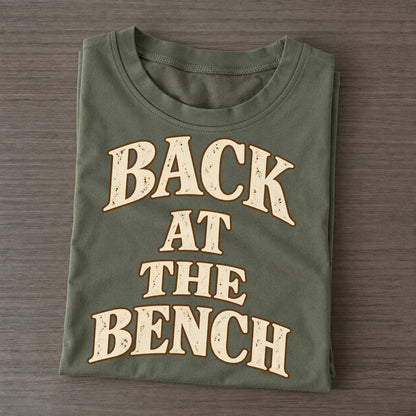 Back At The Bench Character Club Classic T-shirt – Army Green
