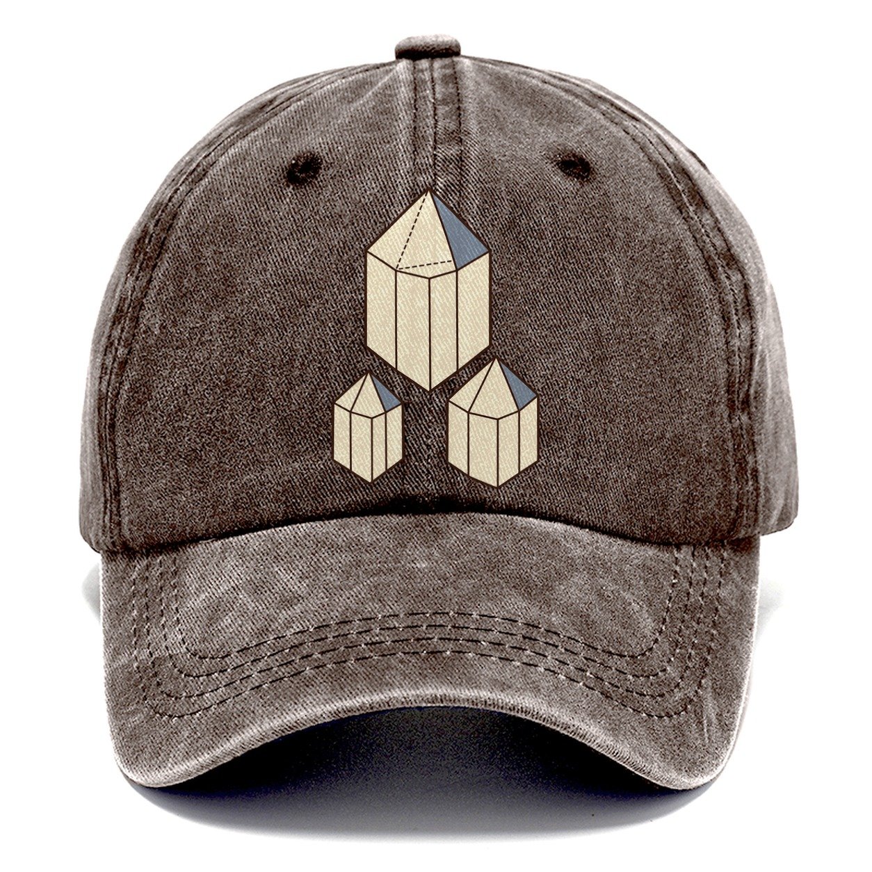 Crystal Growth Diagram Rocks And Minerals Classic Cap – Brown