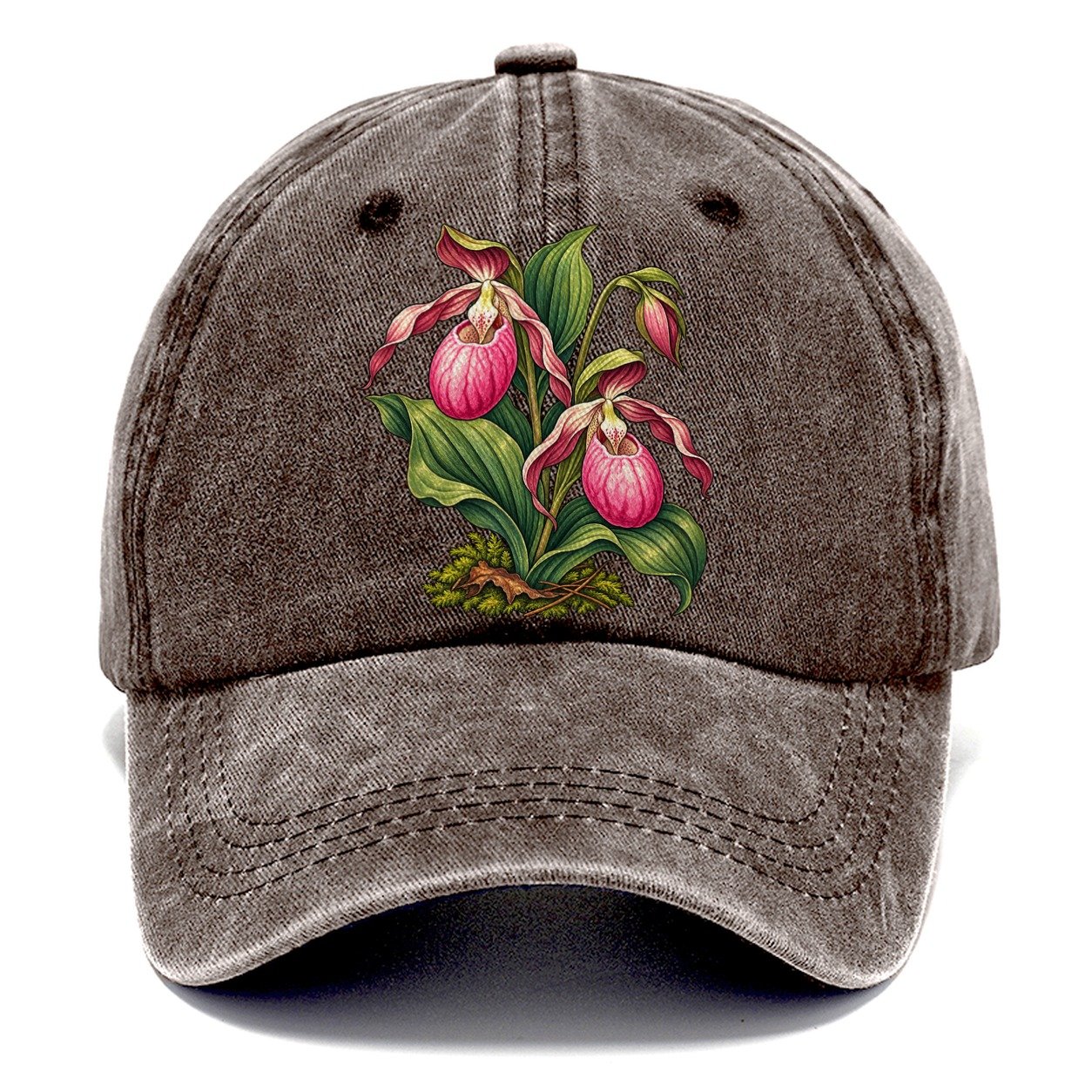 Prince Edward Island Lady S Slipper Canada Cultural Icons Classic Cap – Brown