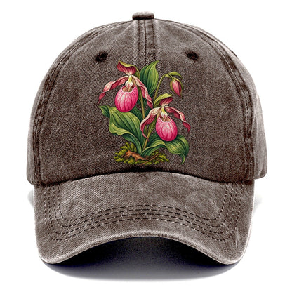 Prince Edward Island Lady S Slipper Canada Cultural Icons Classic Cap – Brown