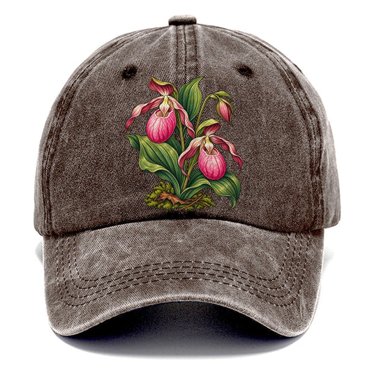 Prince Edward Island Lady S Slipper Canada Cultural Icons Classic Cap – Brown