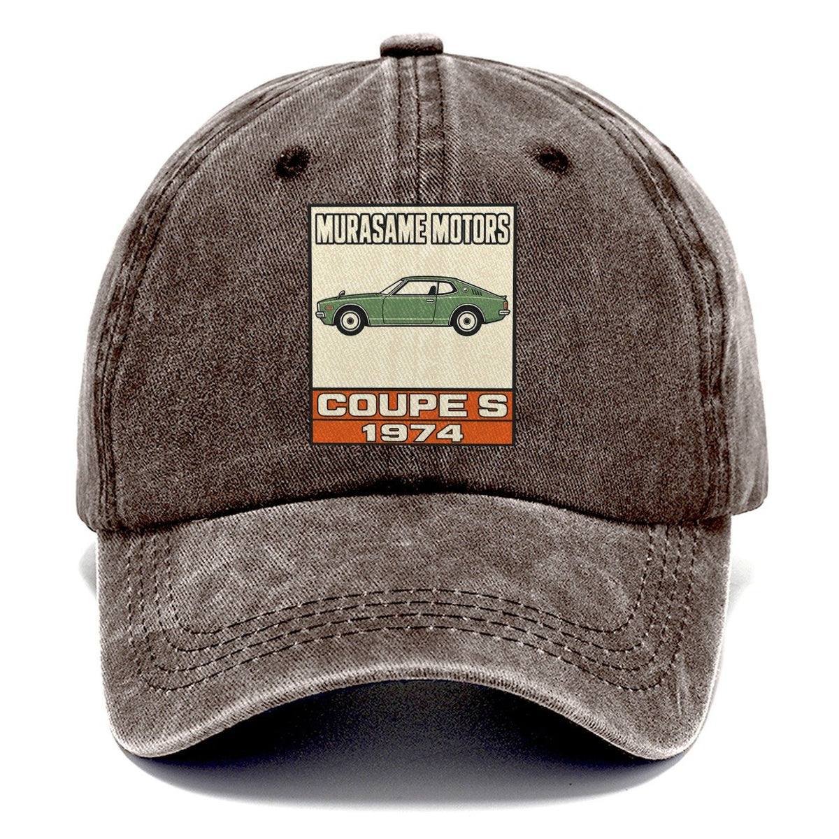 Murasame Coupe S Showa Speed Plates Classic Cap – Brown