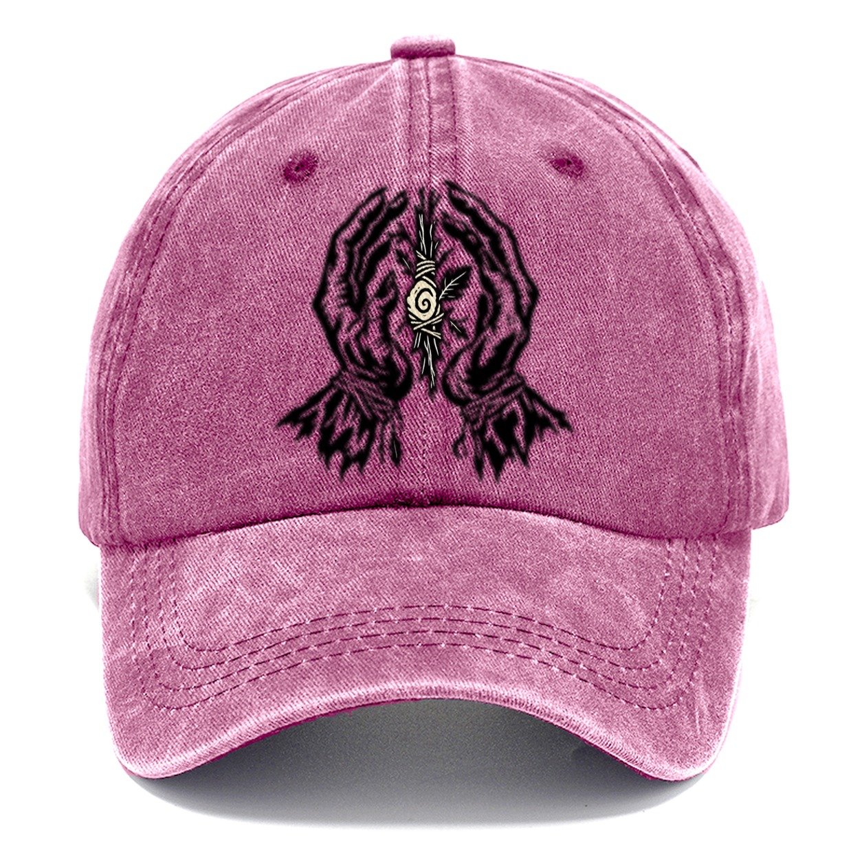 Ancestral Craft Hands Witch Magic Classic Cap – Dusty Rose