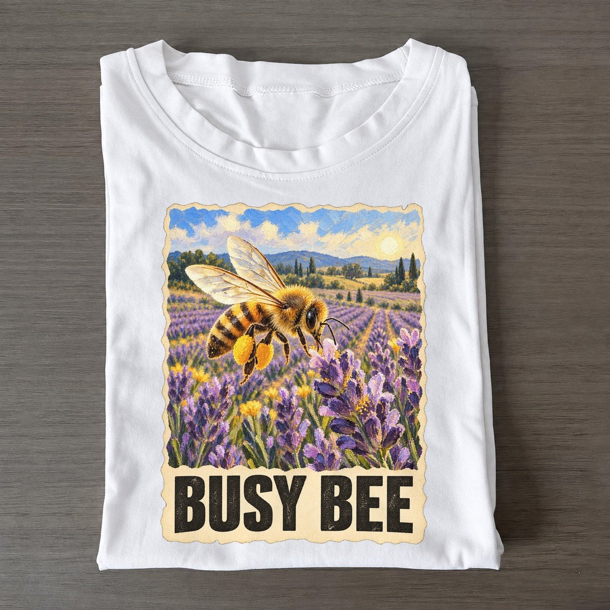 Bee Busy Bee Animal Puns Vol. 2 Classic T-shirt – White