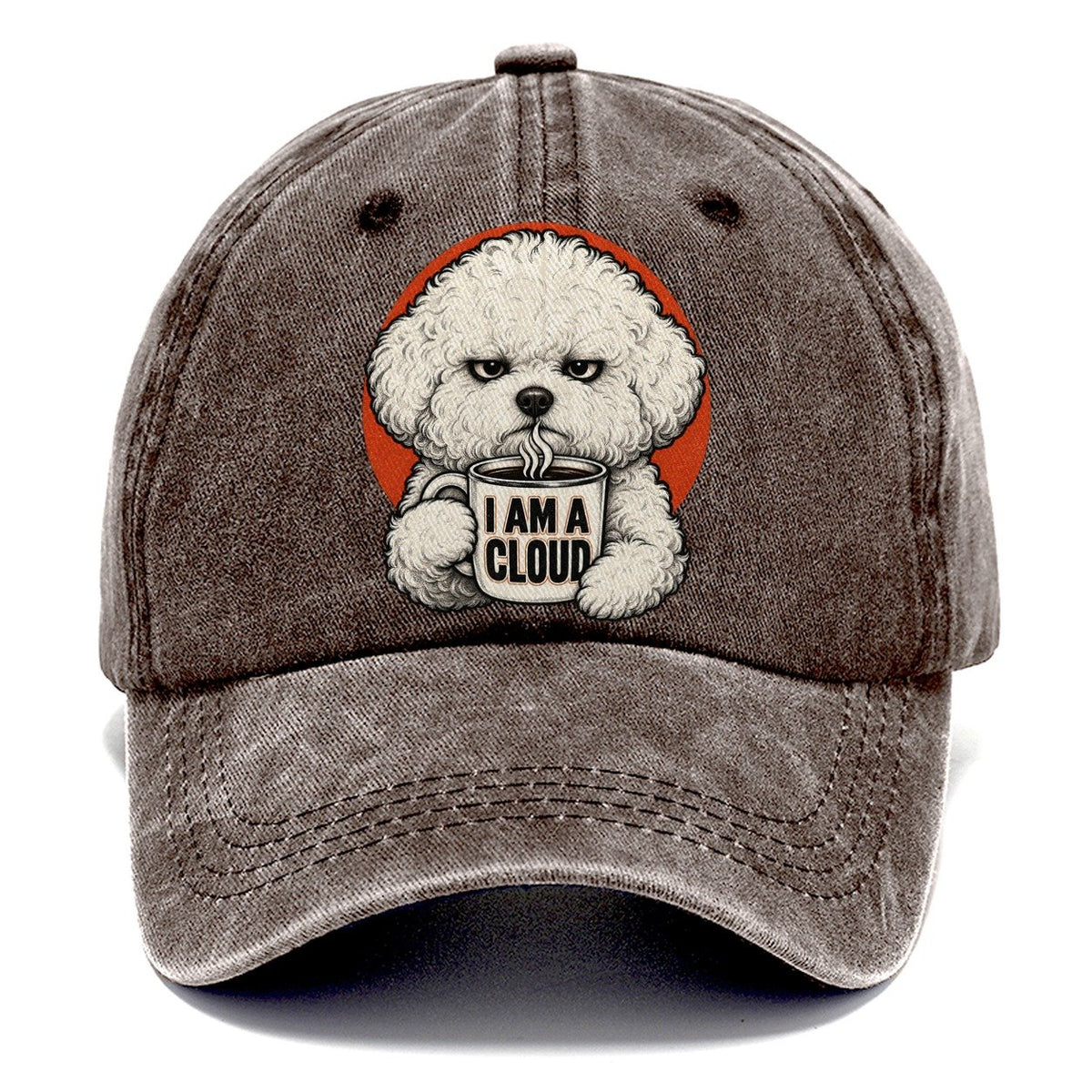 Bichon Frise Mug Truths Dog Mug Truths Classic Cap – Brown