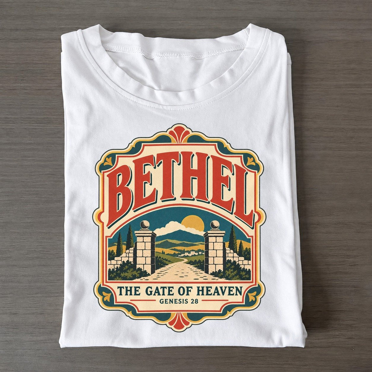 Bethel The Baggage Room Classic T-shirt – White