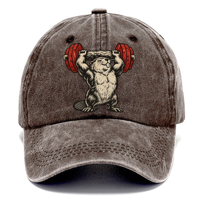 Beaver Log Press Animal Lifters Classic Cap – Brown