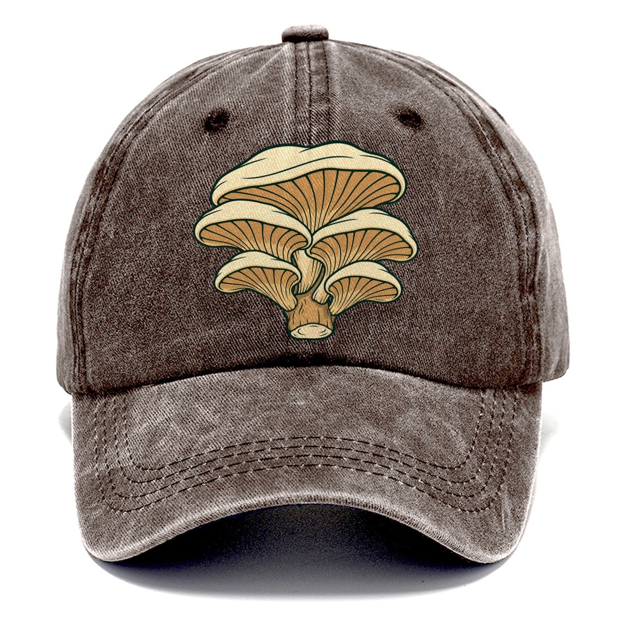 Oyster Shelf Bracket Foraging And Mycology Classic Cap – Brown