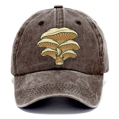 Oyster Shelf Bracket Foraging And Mycology Classic Cap – Brown