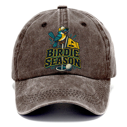 Birdie Season Golf Life Classic Cap – Brown