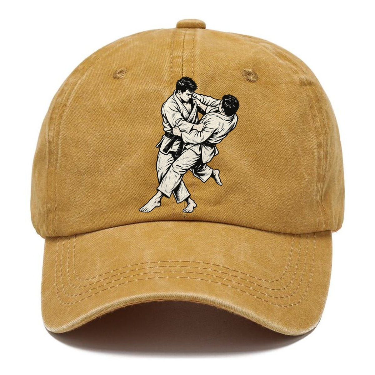 Judo Outside Leg Sweep Global Sports Ink Figures Classic Cap – Golden Harvest