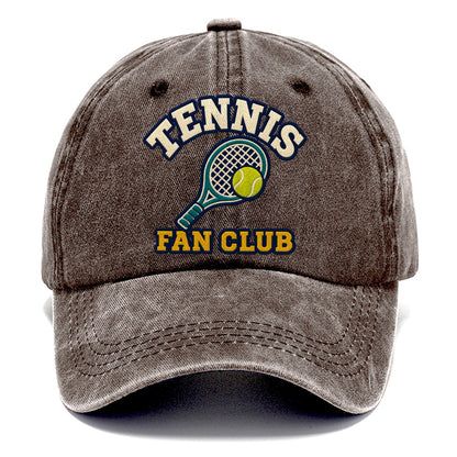 Tennis Fan Club Classic Cap – Brown