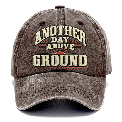 Another Day Above Ground American Wit Classic Cap – Brown