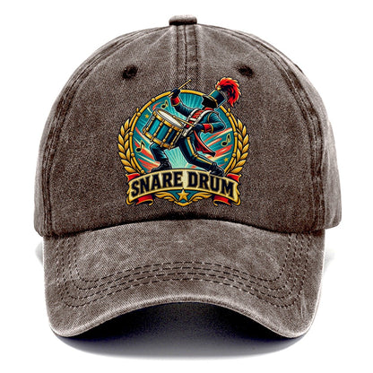 Snare Drum Crest Music Instruments Classic Cap – Brown