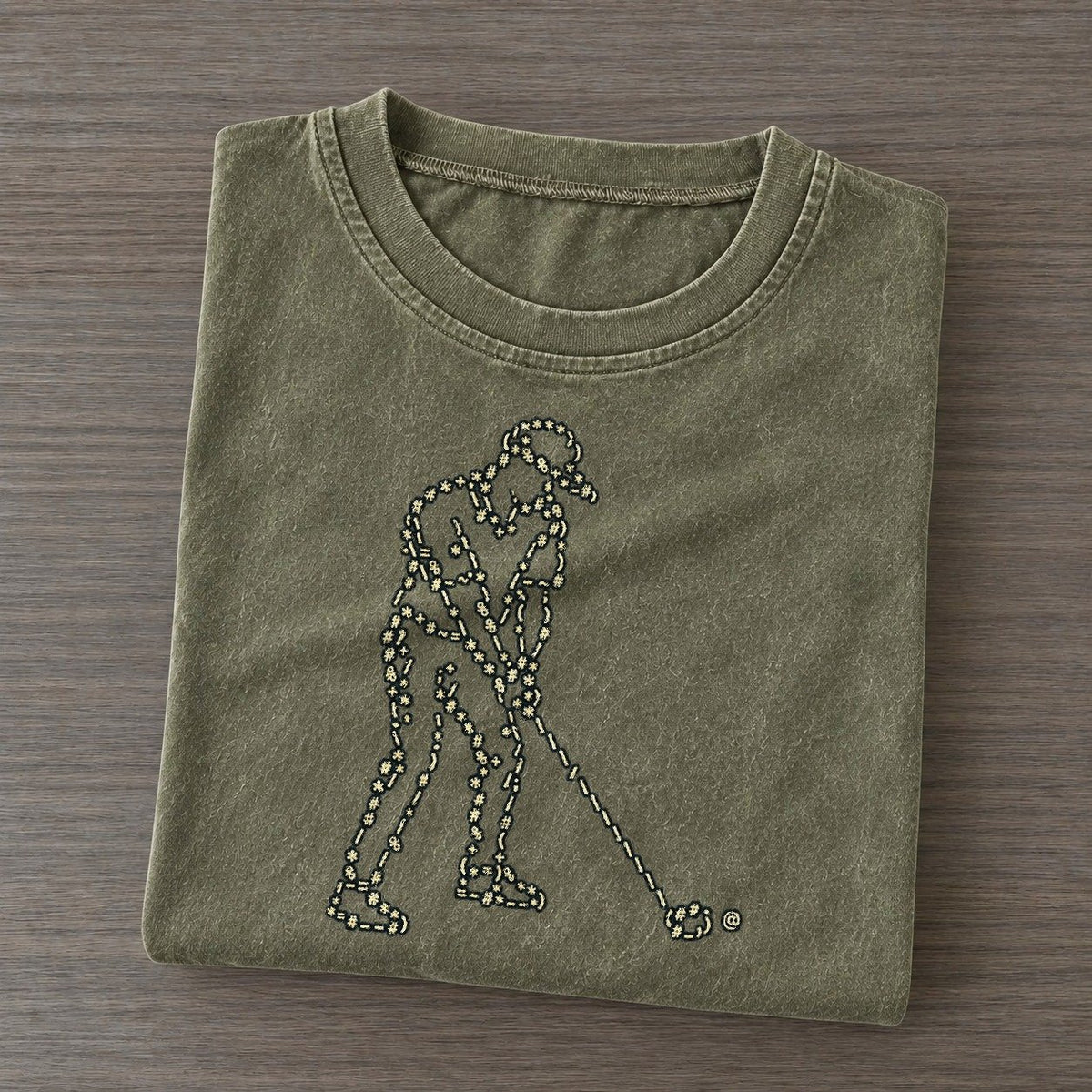 Driver Ball Moment Vintage T-shirt – Army Green